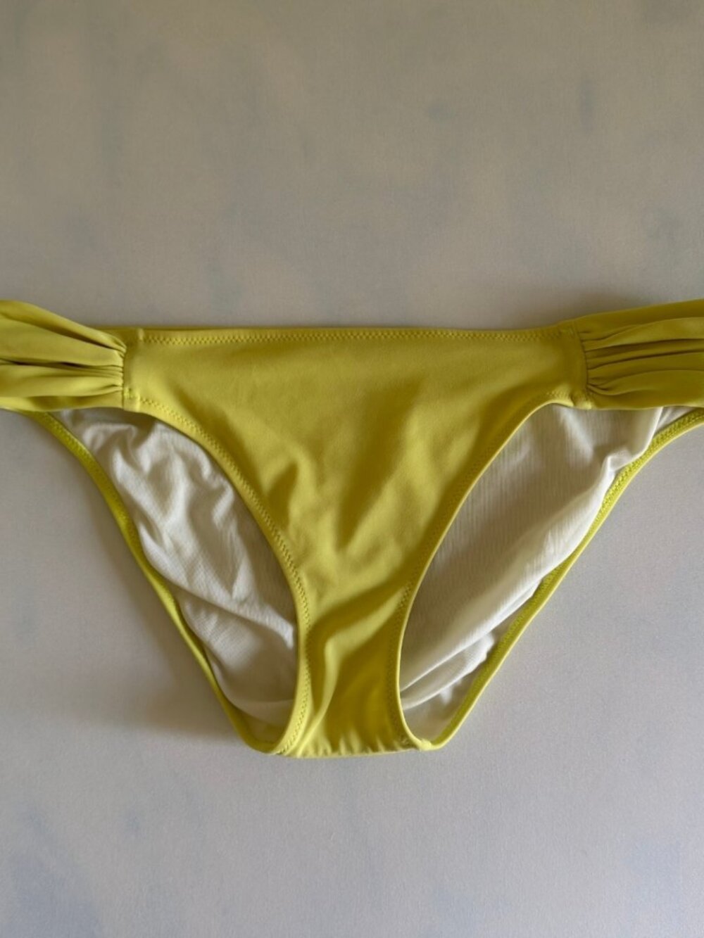 Victoria's Secret Yellow Low Waisted Bikini Bottoms